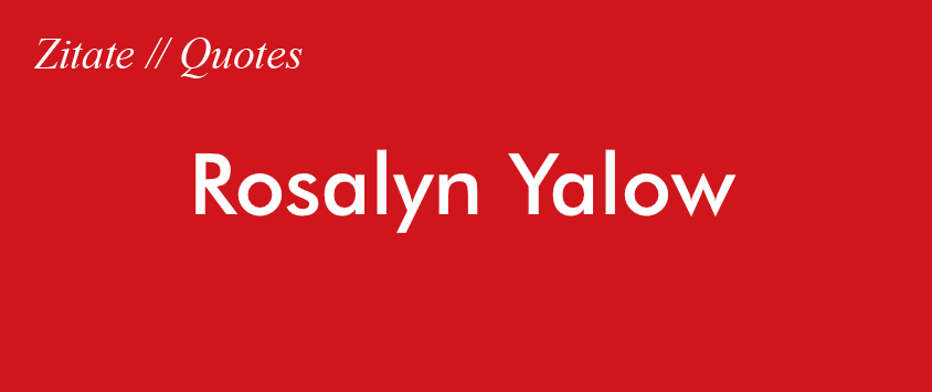 Rosalyn Yalow